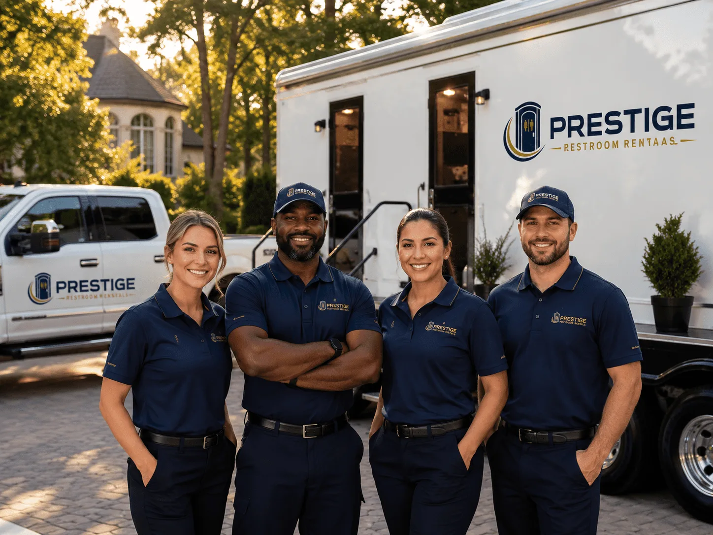 Trusted Luxury Portable Restrooms company in Vanderbilt, MI